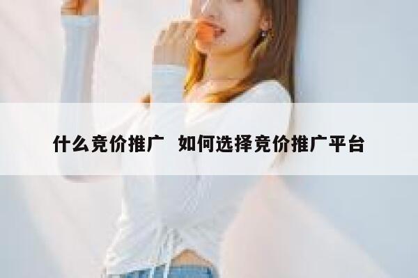 什么竞价推广  如何选择竞价推广平台