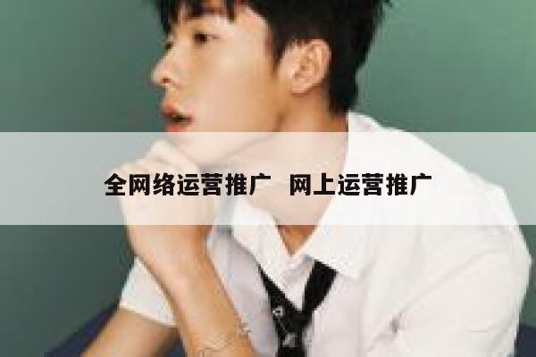 全网络运营推广  网上运营推广