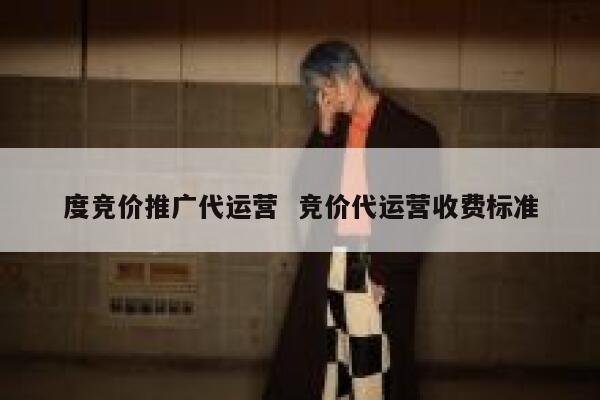 度竞价推广代运营  竞价代运营收费标准