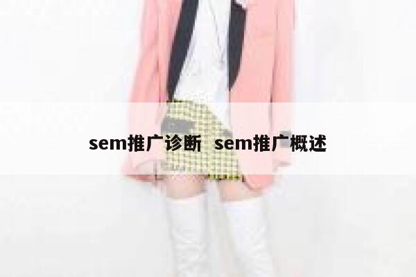 sem推广诊断  sem推广概述