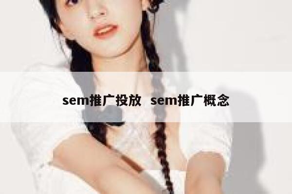 sem推广投放  sem推广概念 第1张
