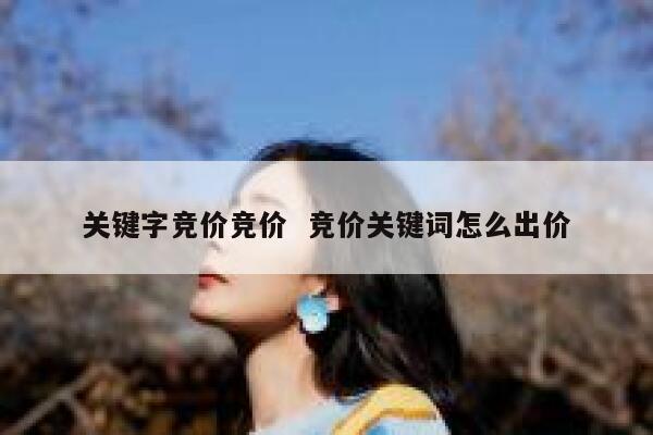 关键字竞价竞价  竞价关键词怎么出价