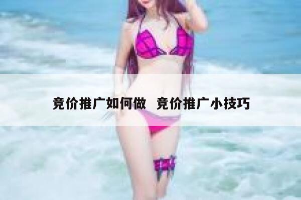 竞价推广如何做  竞价推广小技巧 第1张