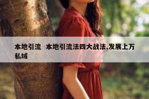 本地引流  本地引流法四大战法,发展上万私域