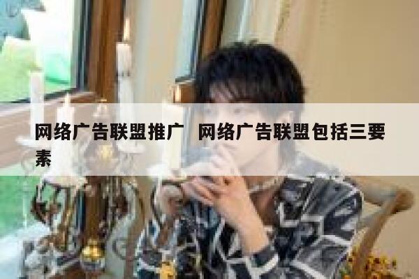 网络广告联盟推广  网络广告联盟包括三要素