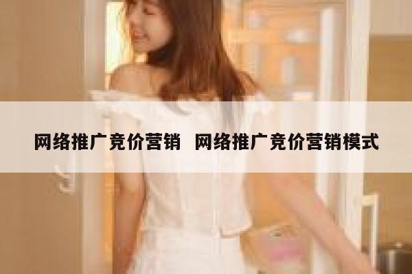 网络推广竞价营销  网络推广竞价营销模式