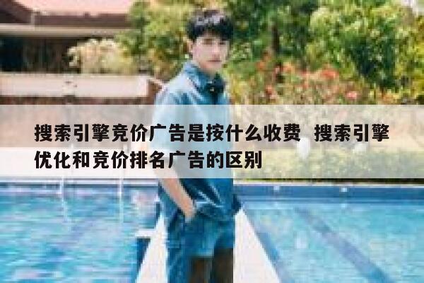 搜索引擎竞价广告是按什么收费  搜索引擎优化和竞价排名广告的区别