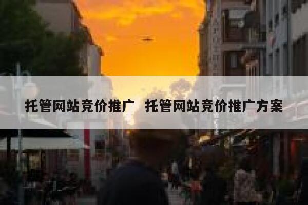 托管网站竞价推广  托管网站竞价推广方案