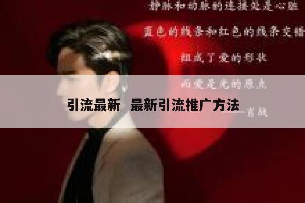 引流最新  最新引流推广方法