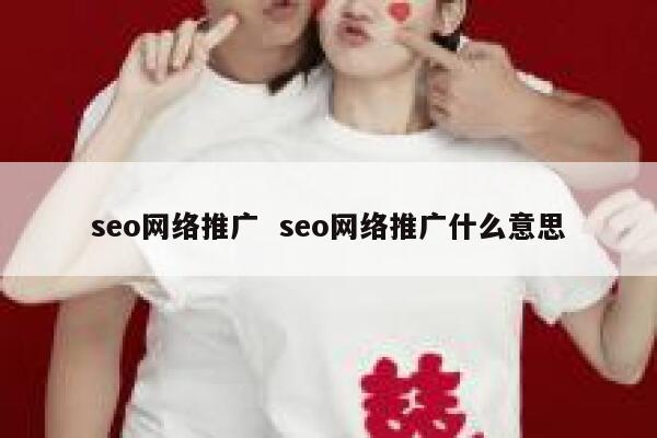 seo网络推广  seo网络推广什么意思