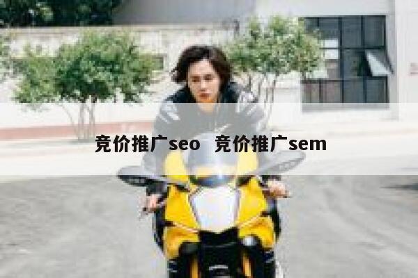 竞价推广seo  竞价推广sem
