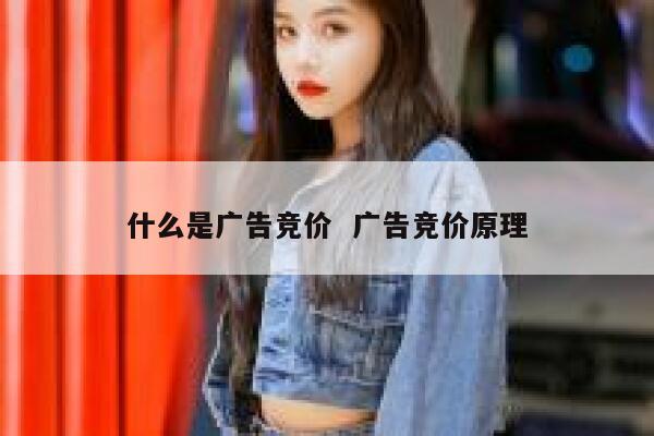 什么是广告竞价  广告竞价原理 第1张