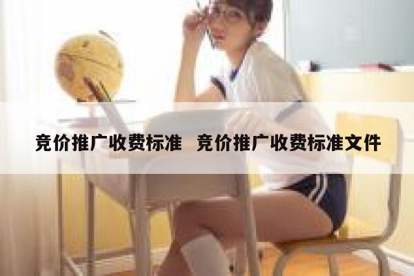 竞价推广收费标准  竞价推广收费标准文件