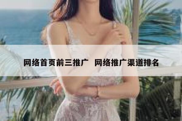 网络首页前三推广  网络推广渠道排名