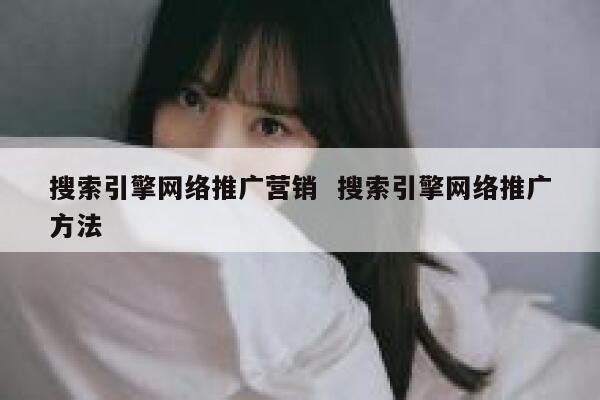 搜索引擎网络推广营销  搜索引擎网络推广方法 第1张