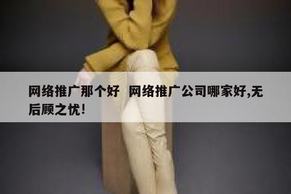 网络推广那个好  网络推广公司哪家好,无后顾之忧!