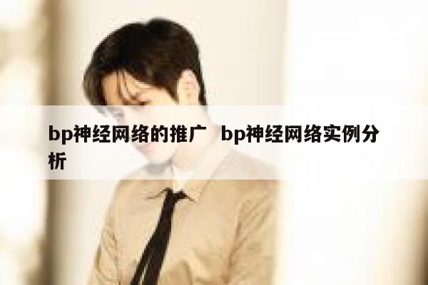 bp神经网络的推广  bp神经网络实例分析 第1张