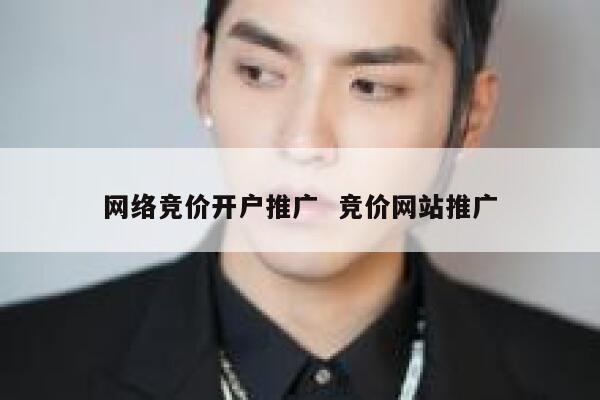 网络竞价开户推广  竞价网站推广