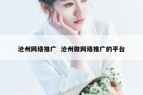 沧州网络推广  沧州做网络推广的平台