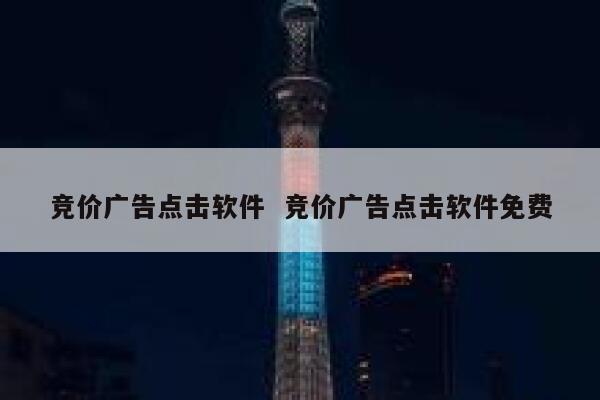 竞价广告点击软件  竞价广告点击软件免费