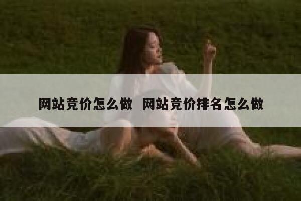 网站竞价怎么做  网站竞价排名怎么做 第1张