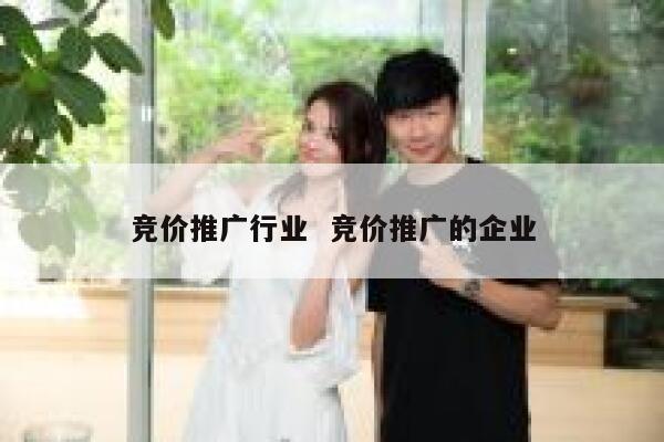 竞价推广行业  竞价推广的企业 第1张