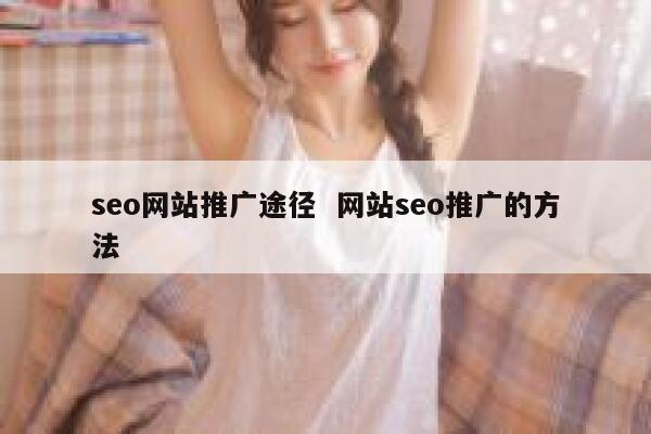 seo网站推广途径  网站seo推广的方法