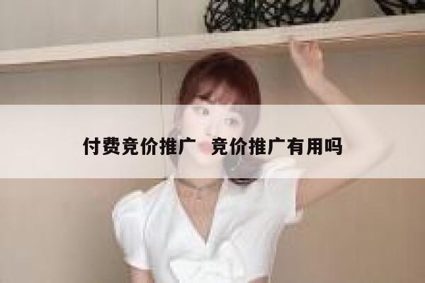 付费竞价推广  竞价推广有用吗