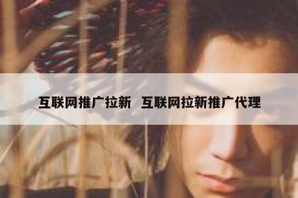 互联网推广拉新  互联网拉新推广代理