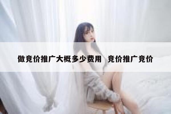 做竞价推广大概多少费用  竞价推广竞价