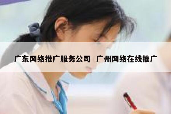 广东网络推广服务公司  广州网络在线推广