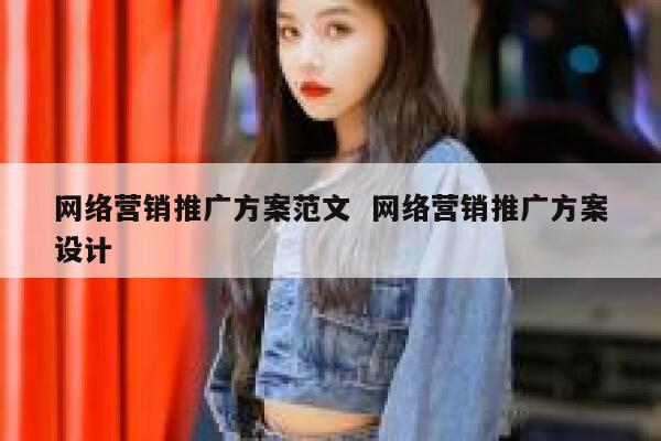 网络营销推广方案范文  网络营销推广方案设计