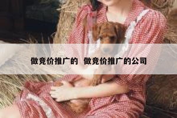 做竞价推广的  做竞价推广的公司