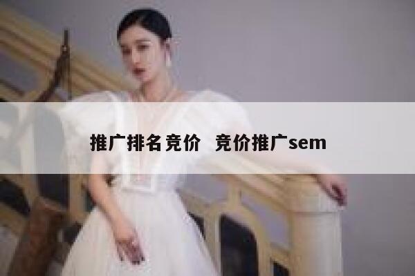 推广排名竞价  竞价推广sem