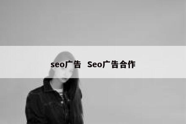 seo广告  Seo广告合作