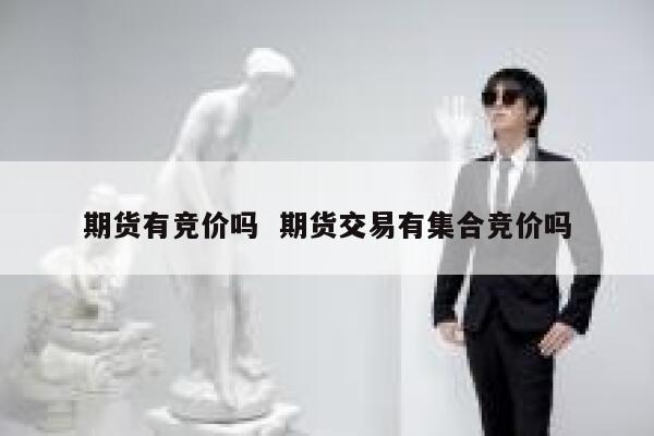 期货有竞价吗  期货交易有集合竞价吗 第1张