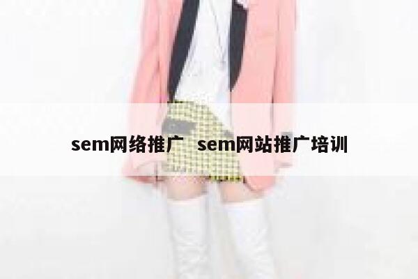 sem网络推广  sem网站推广培训