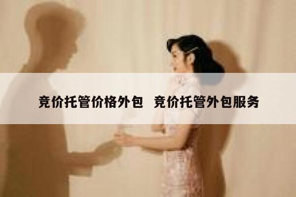 竞价托管价格外包  竞价托管外包服务